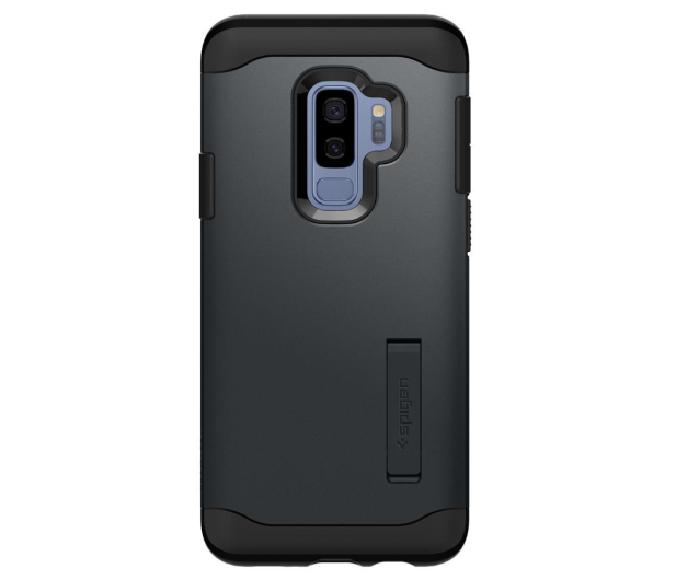 Spigen Etui Slim Armor do Samsung Galaxy S9+ szare - 1382493 - zdjęcie